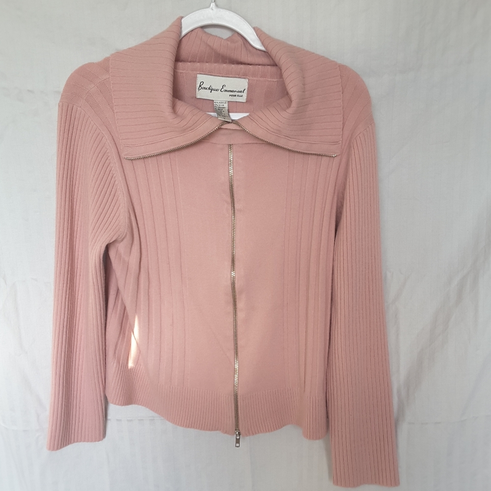 Boutique Emmanuel zip up